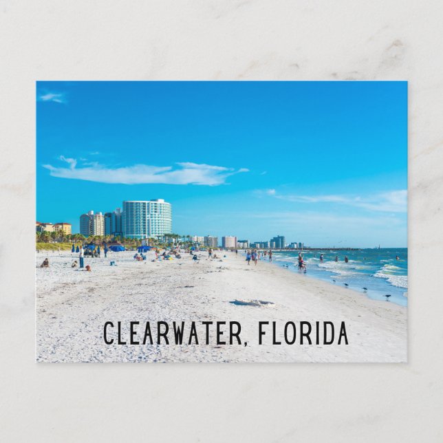 Carte postale Clearwater Florida Beach (Devant)