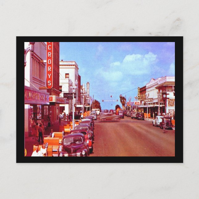 Carte Postale Clearwater, Floride Vintage (Devant)