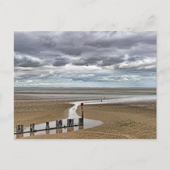 Carte Postale Cleethorpes Beach Lincolnshire (Devant)