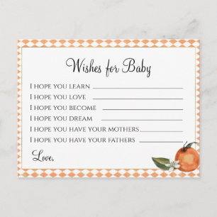 Carte Postale Clemenine Baby shower - Wives for Baby