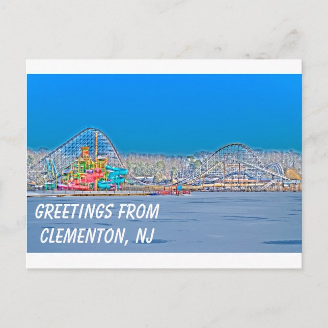 Carte Postale Clementon, NJ (Devant)