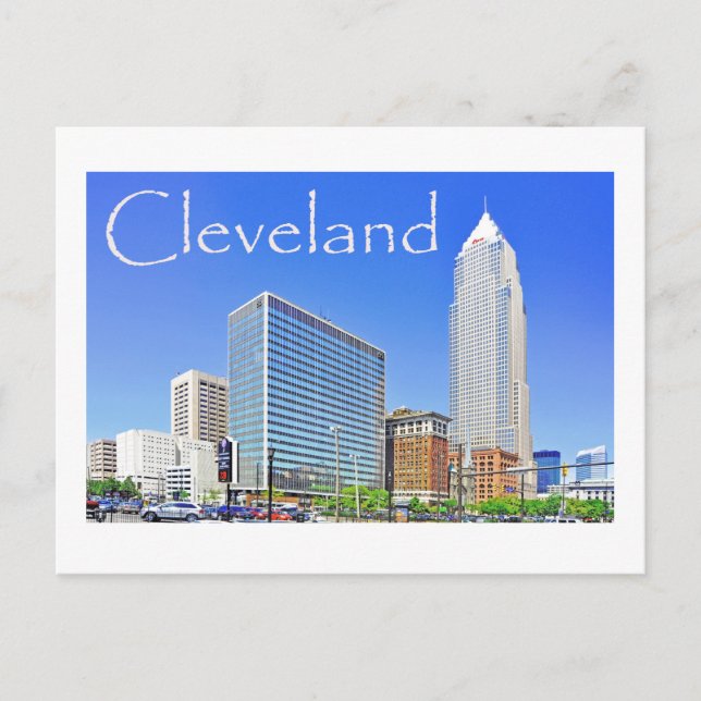 Carte Postale Cleveland, Ohio, États-Unis (Devant)