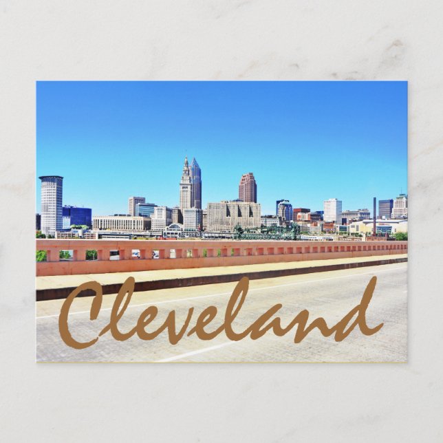 Carte Postale Cleveland, Ohio, États-Unis (Devant)