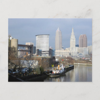 Carte postale Cleveland, Ohio River View