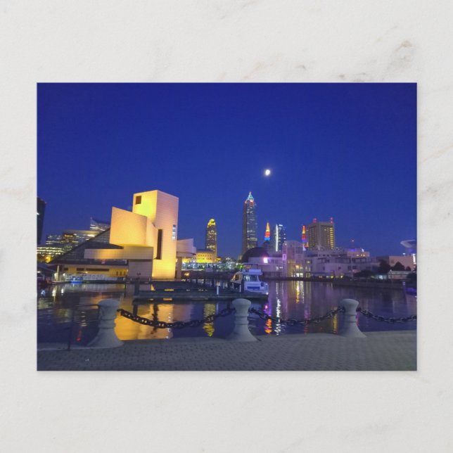 Carte Postale Cleveland skyline (Devant)