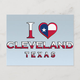 Carte Postale Cleveland, Texas