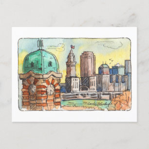 Carte postale Cleveland West Side Market Tower