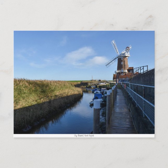 Carte postale Cley Wmill (Devant)