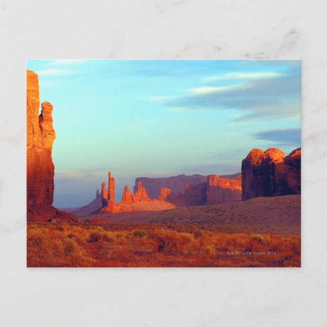 Carte Postale Cliff Rock au coucher du soleil (Devant)