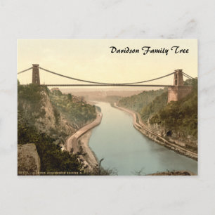 Carte Postale Clifton Suspension Bridge II, Bristol, Angleterre