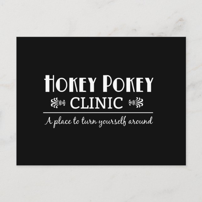 Carte Postale Clinique Hokey Pokey (Devant)