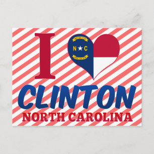 Carte Postale Clinton, Caroline du Nord