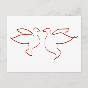 Carte Postale Clipart des Doses de l'image miroir