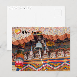 Carte Postale Cloche dans le Dzong de Punakha - Bhoutan, Himalay