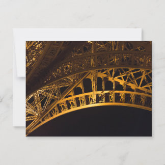 Carte Postale Closeudo Tour Eiffel en soirée, Paris
