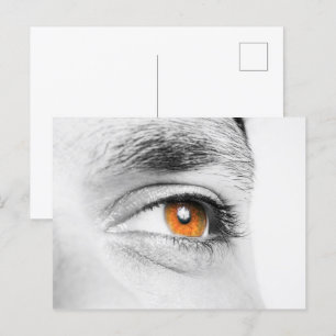 Carte Postale Closeuse oculaire humain