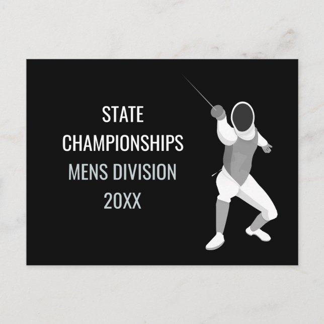 Carte Postale Clôture (Devant)