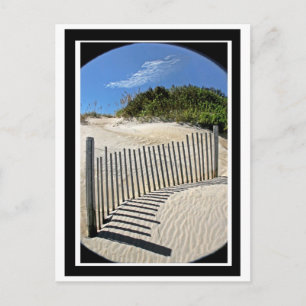 Carte Postale clôture de sable
