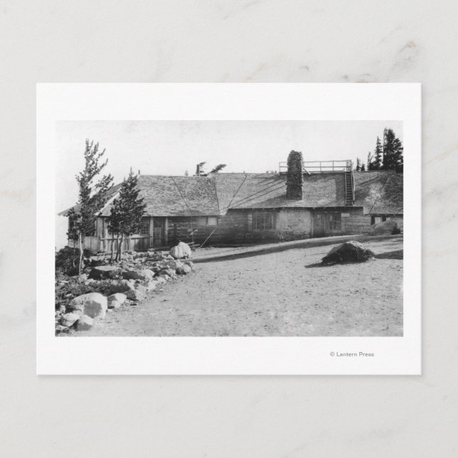 Carte Postale Cloud Casquette Inn at Mt. Hood, Oregon Photograph (Devant)