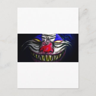 Carte Postale Clowm déplaisant