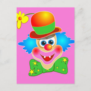 Carte Postale Clown