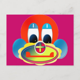 Carte Postale Clown
