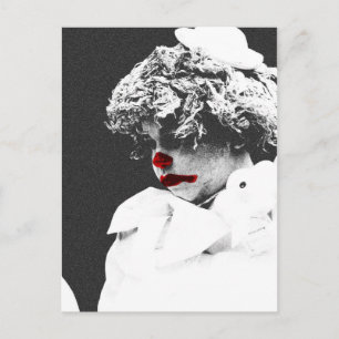Carte Postale Clown 3 pccnm