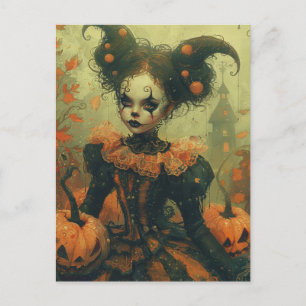 Carte Postale Clown d'Halloween
