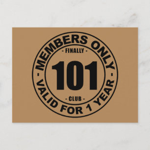 Carte Postale Club 101