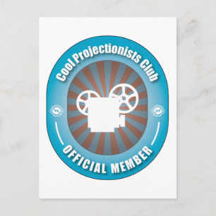 Carte Postale Club cool de projectionistes
