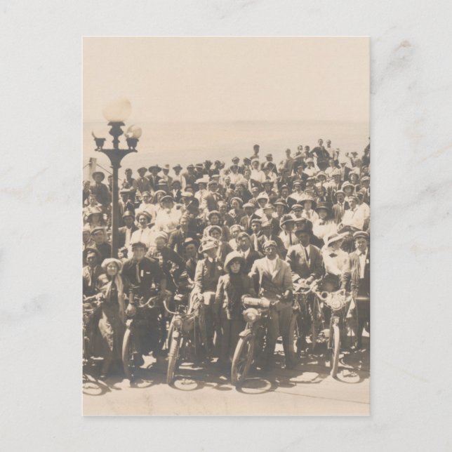 Carte Postale Club de moto de Los Angeles (Devant)