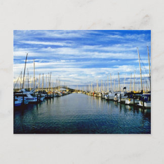 Carte Postale Club de yacht, port d'Auckland, île du Nord