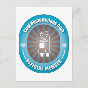 Carte Postale Club des obstétriciens cool