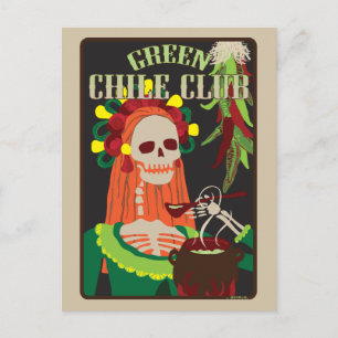 Carte Postale club-enfant vert