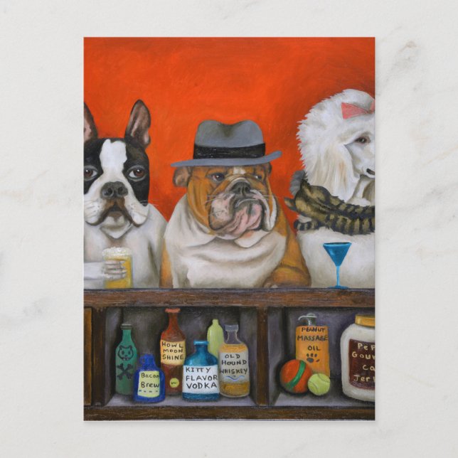 Carte Postale Club K9 (Devant)