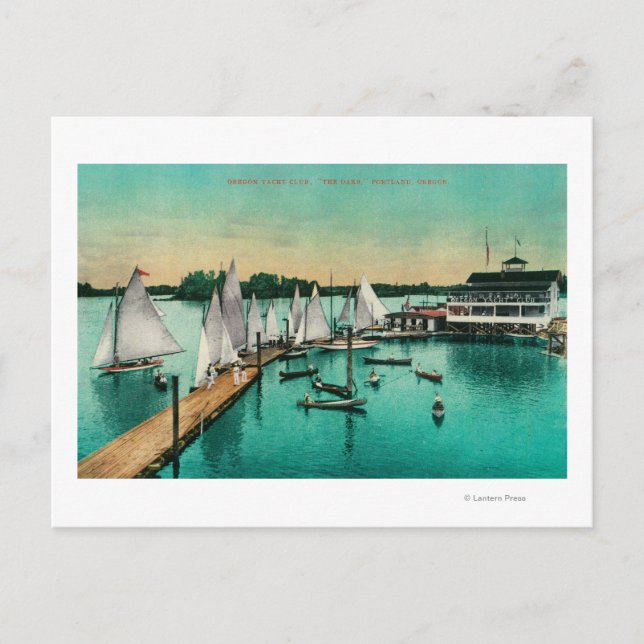 Carte Postale Club nautique de l'Oregon (Devant)