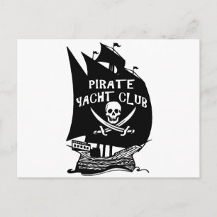 Carte Postale Club nautique Pirate