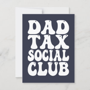 Carte Postale Club social fiscal papa