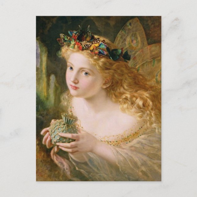 Carte Postale Cludia by Sophie Anderson (Devant)