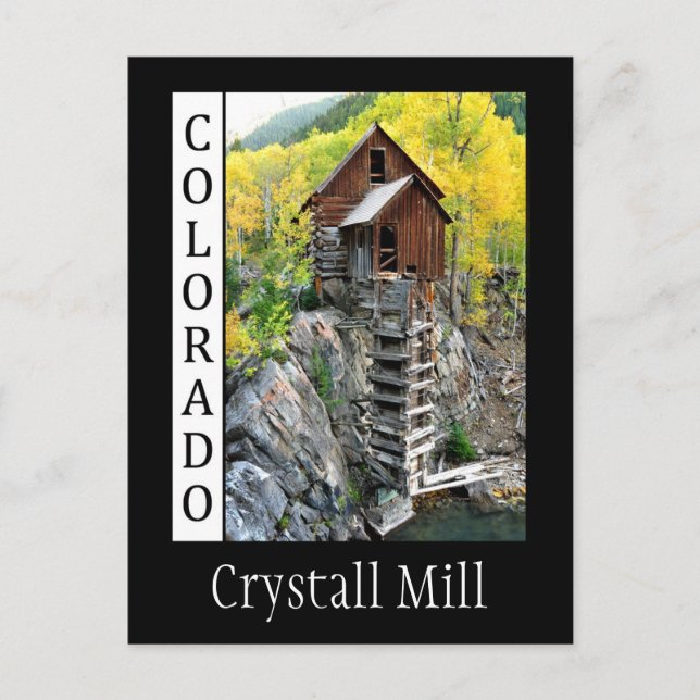 Carte Postale cm, Crystall Mill (Devant)