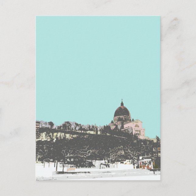 Carte Postale Cô te-des-Neiges & Oratoire Saint-Joseph (Devant)