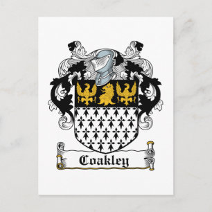 Carte Postale Coakley Family Crest