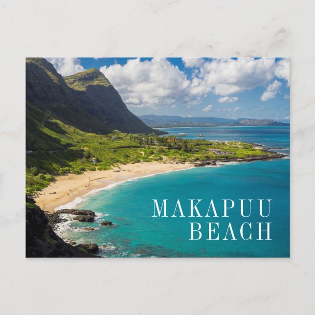 Carte Postale Coastline de Macapuu (Devant)