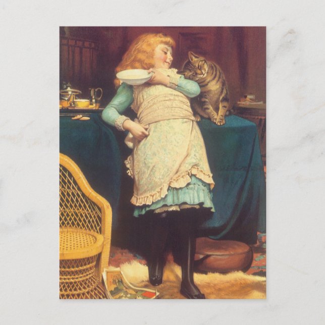 Carte Postale Coaxer mieux que Teasing Charles Burton Barber (Devant)