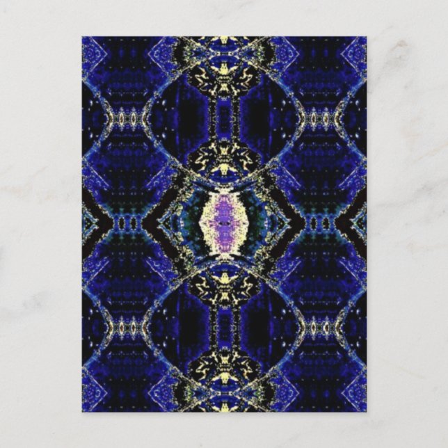 Carte Postale Cobalt broché (Devant)