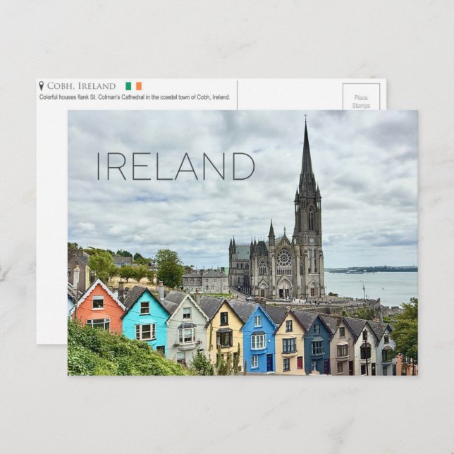 Carte postale Cobh, Irlande (Devant / Derrière)