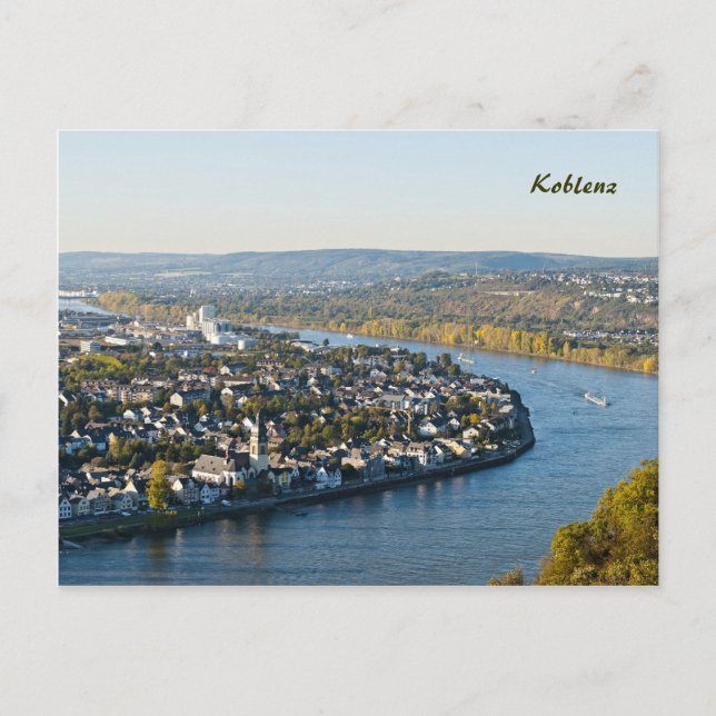 Carte Postale Coblence (Devant)