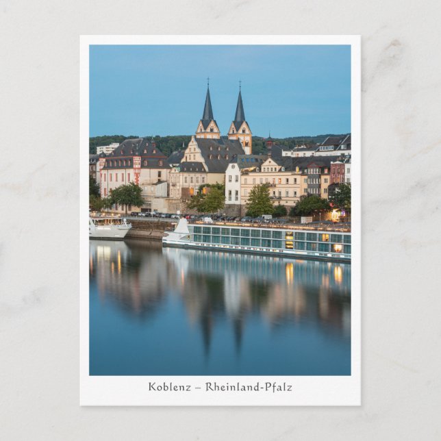 Carte Postale Coblence Allemagne (Devant)
