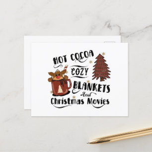 Carte Postale Coca Chaud Couvertures Cosy Et Films De Noël Migno