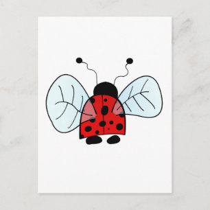 Carte Postale Coccinelle